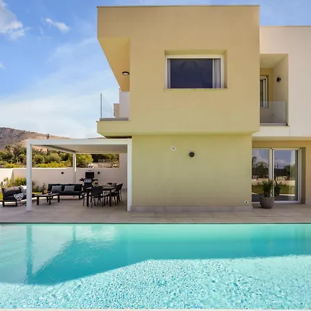 Villa Brand New With Private Heated Pool Terrasini
